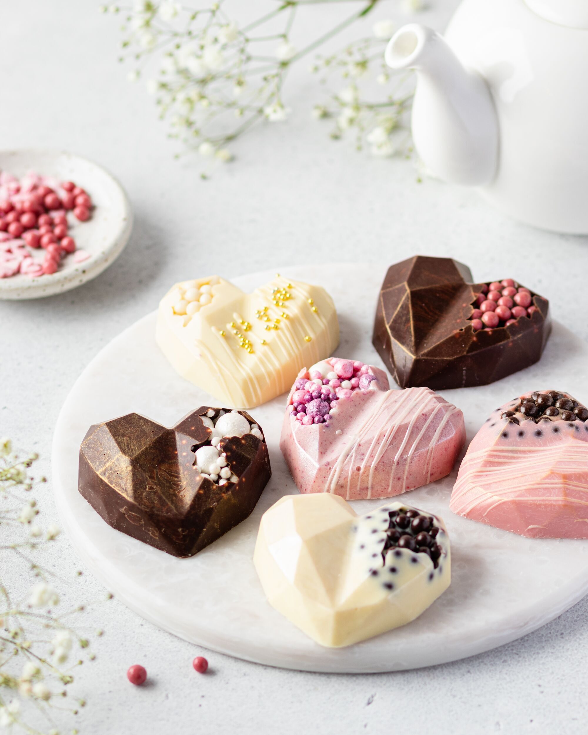 РљРѕРЅС„РµС‚С‹ Belgian Chocolate Hearts